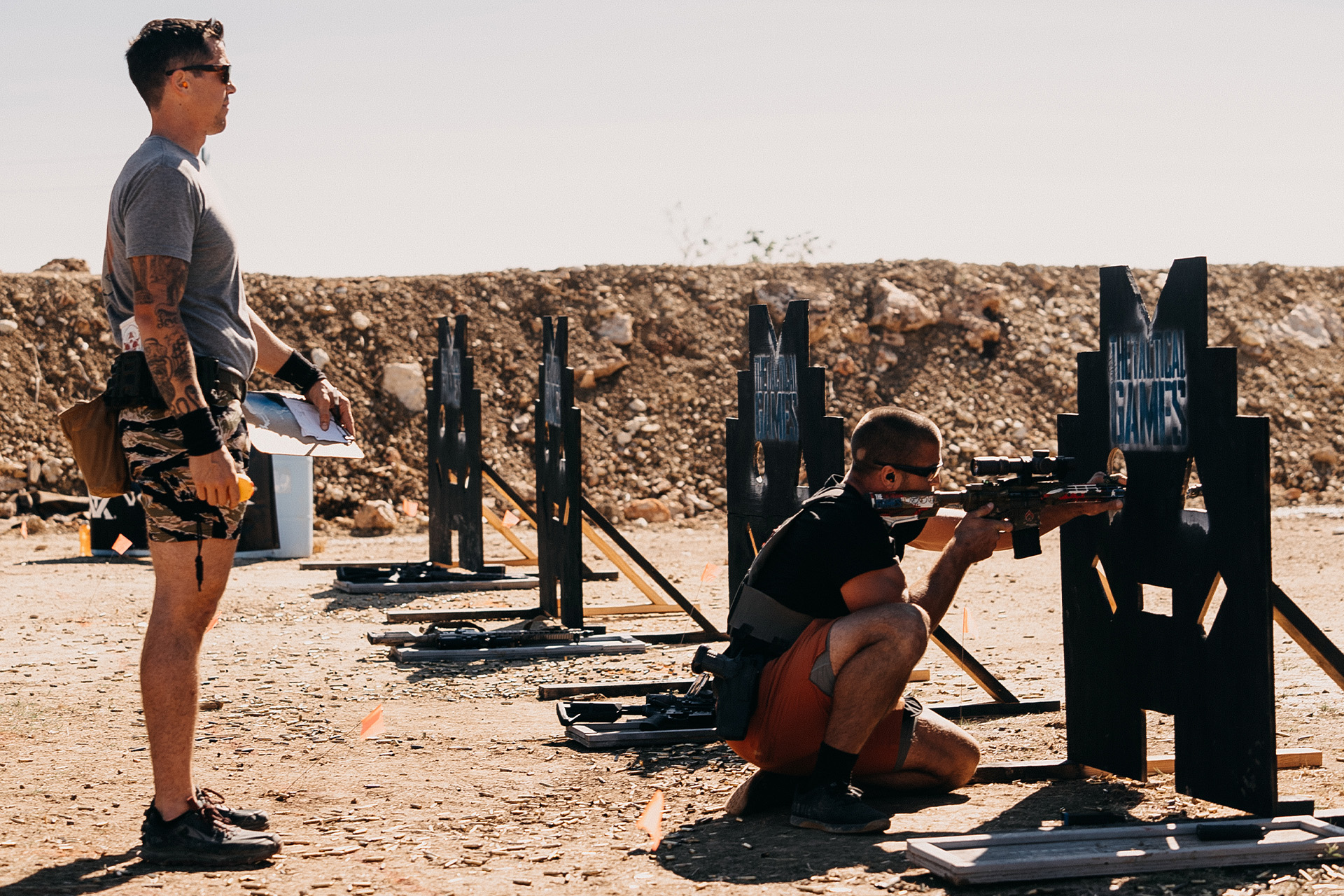 Heppner Shooting At The Tactical Games Championship