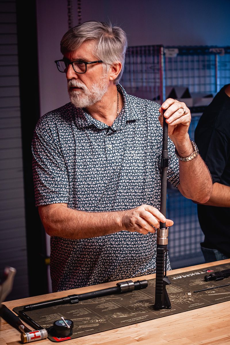 Pumping a Tactical Shotgun