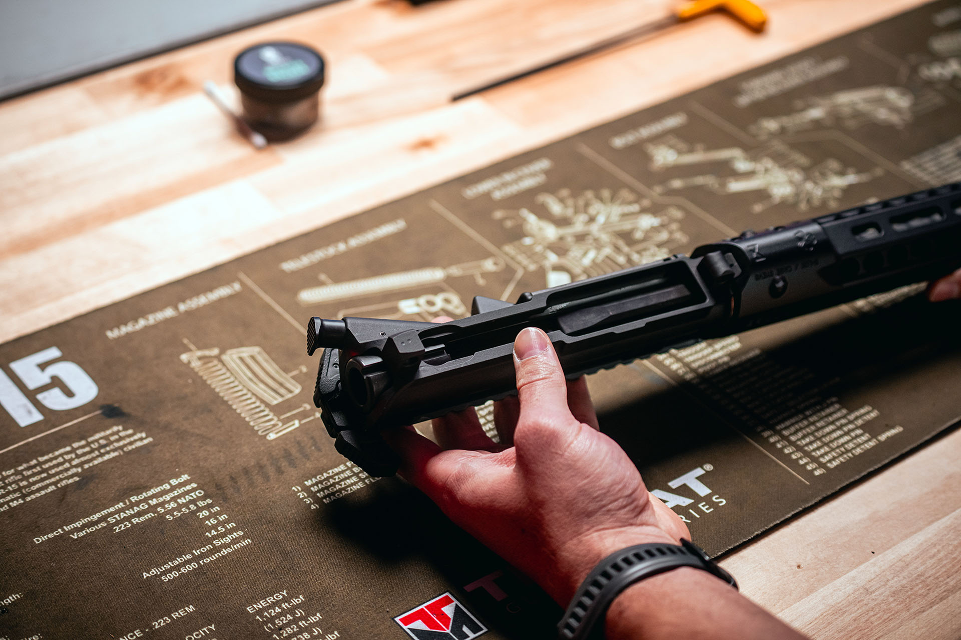 Pumping a Tactical Shotgun