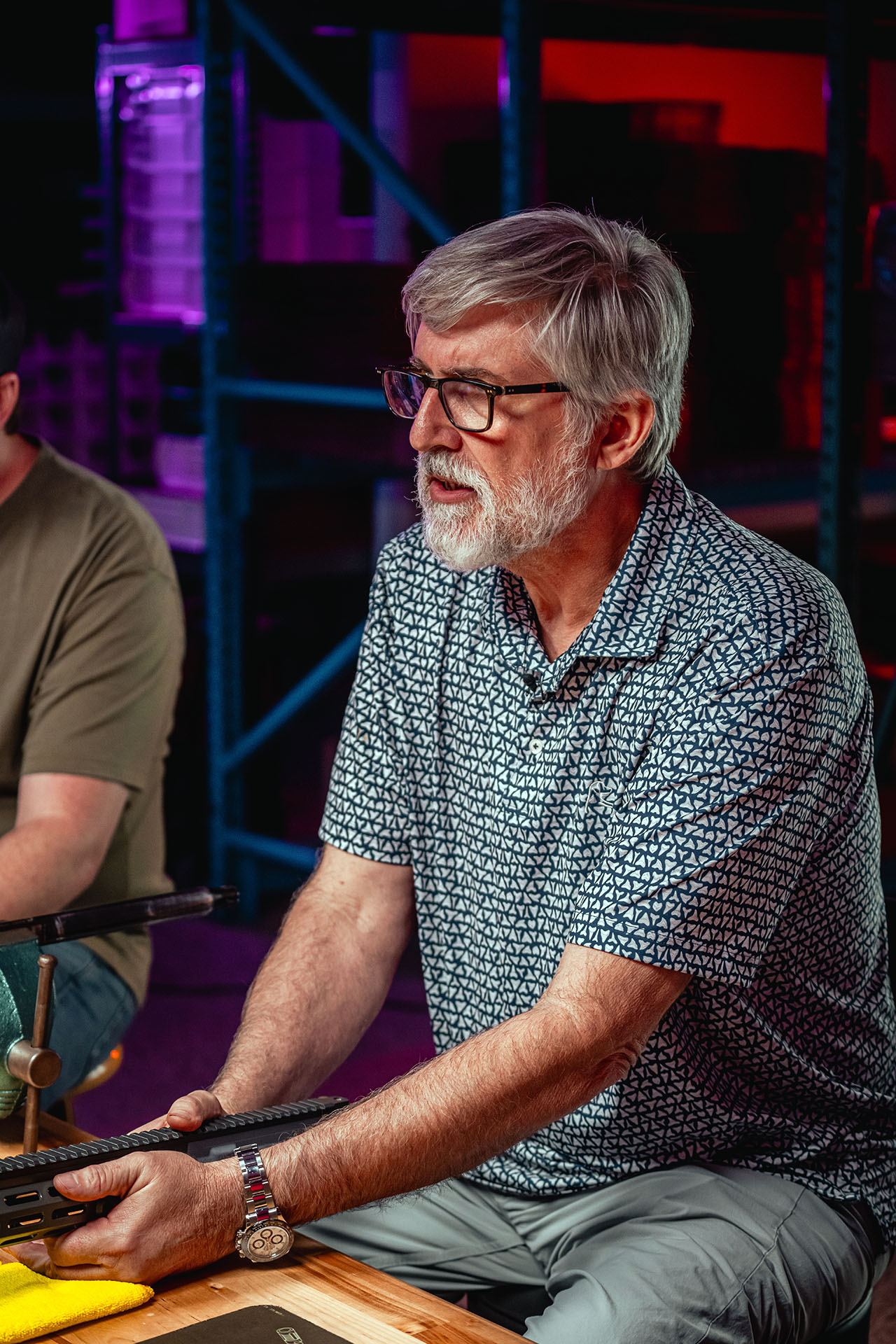 Pumping a Tactical Shotgun