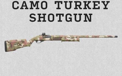 Camo Turkey Shotgun