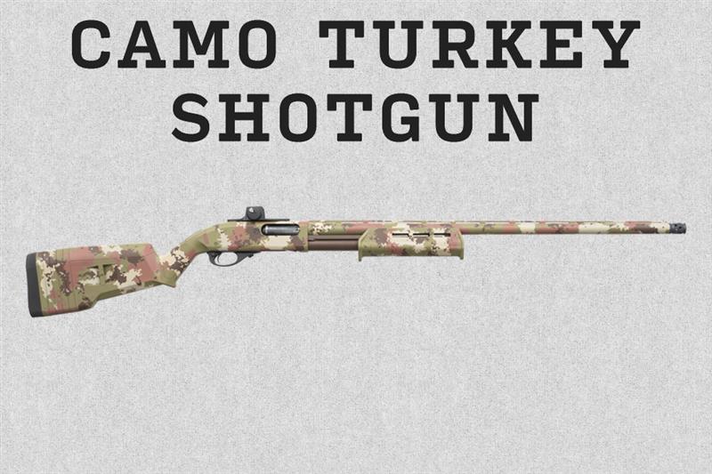 Camo Turkey Shotgun